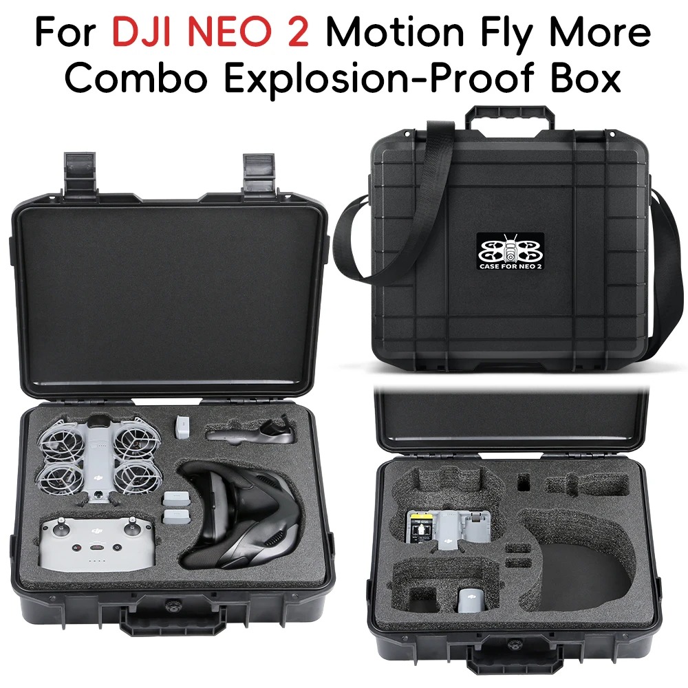 Explosion-proof Suitcase For D - Drone Hard Shell Case review and price