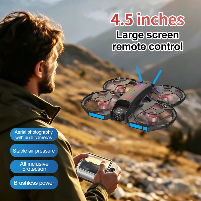 2026 New M15 FPV Drone with Sc - Drone Controller Screen review and price